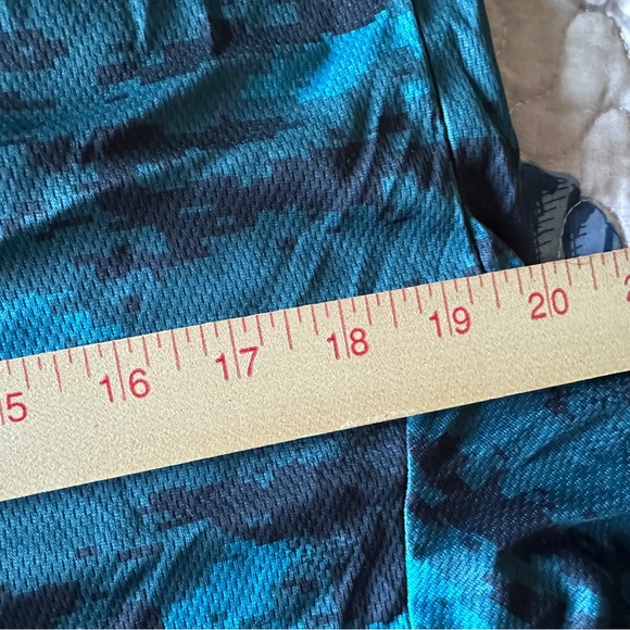 NFL‎ Youth Blue/Aqua black Patterned Shirt Size XL 18-30 Pit to pit 20” NEW - Picture 9 of 11